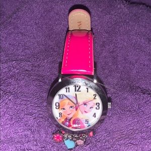 DISNEY Frozen ELSA/ANNA Watch with Charms
